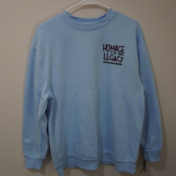 Black History Month - Homage to Legacy Sweatshirt - Blue - Size Small - Picture 1 of 11